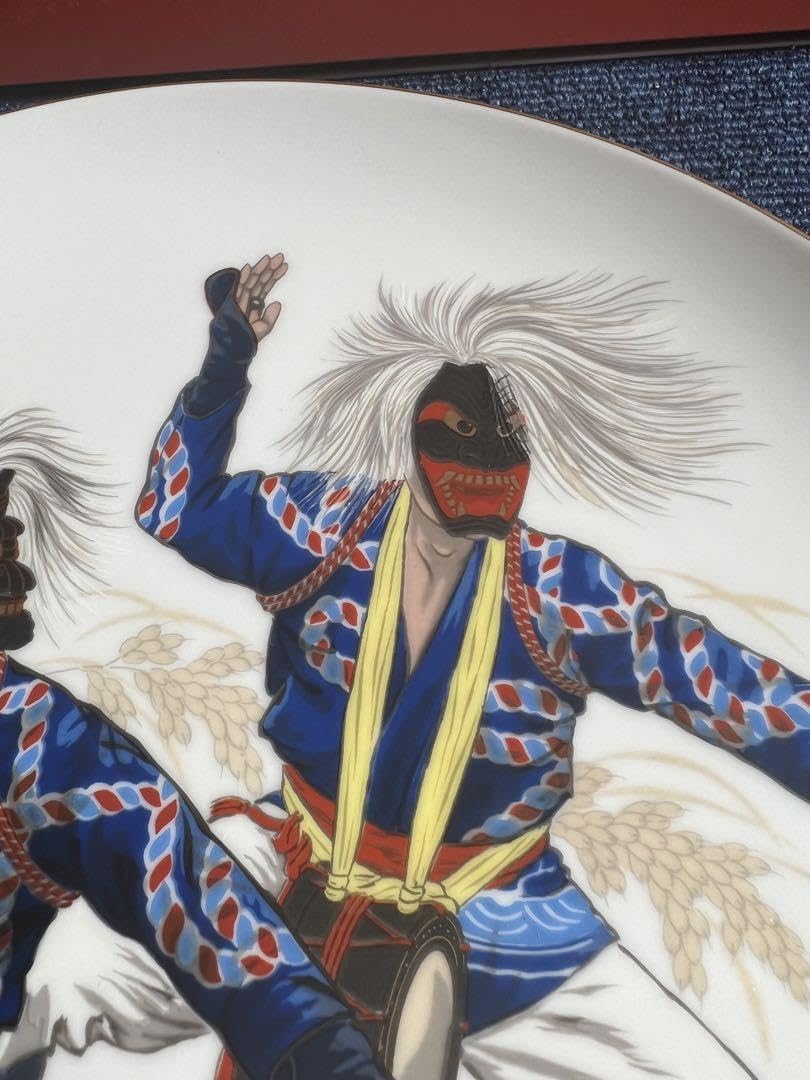 1252 深川製磁　絵皿　3客　金彩　未使用 1252 深川製磁 絵皿 3客 金彩 未使用